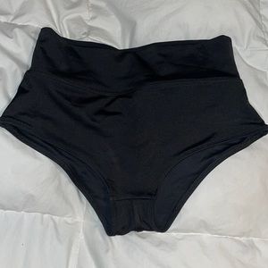 PINK High Waisted Bikini Bottom